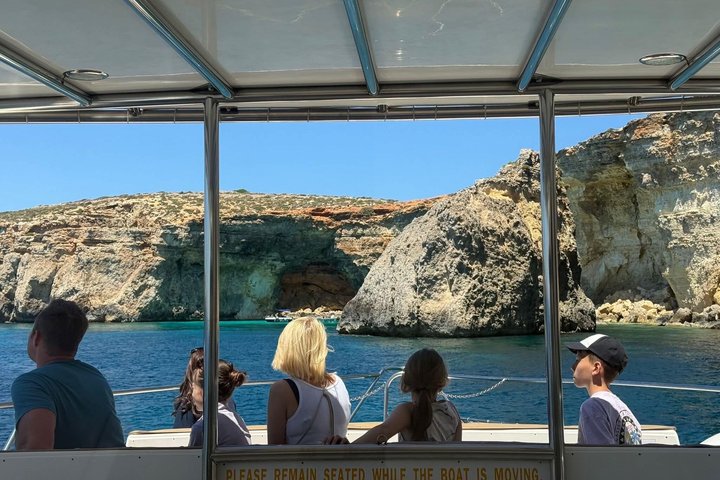 Half day Cruise - Comino, Gozo, Blue & Crystal Lagoon, and Caves