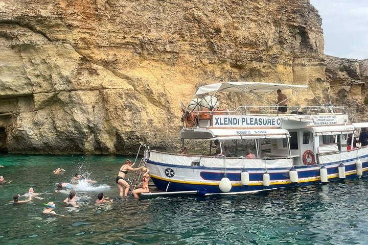 Half day Cruise - Comino, Gozo, Blue & Crystal Lagoon, and Caves