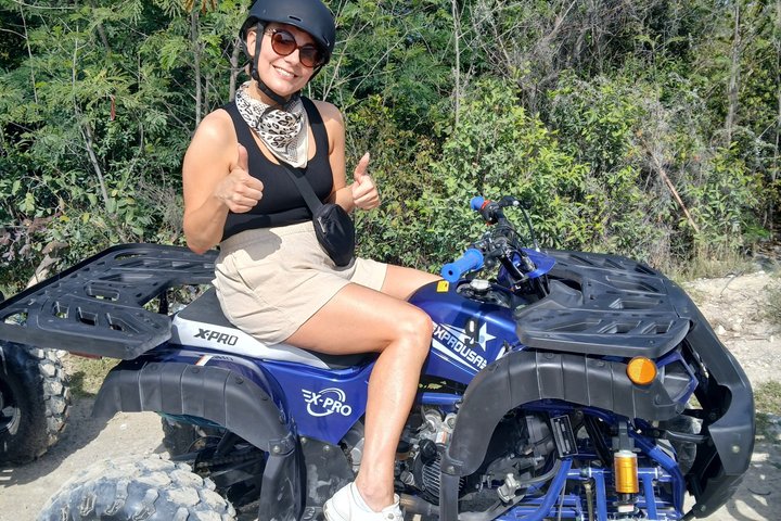ATV/UTV Beach, Trails and Treats Guided Island Tour with Lunch