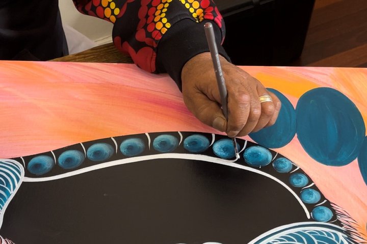 Aboriginal Art Workshop Paint Your Own Boomerang or Clapsticks