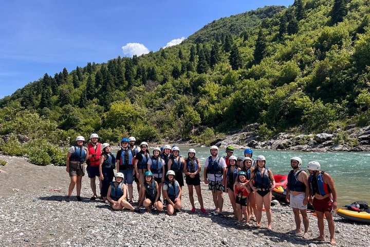 Vjosa River Rafting & Kayaking Adventure in Permet
