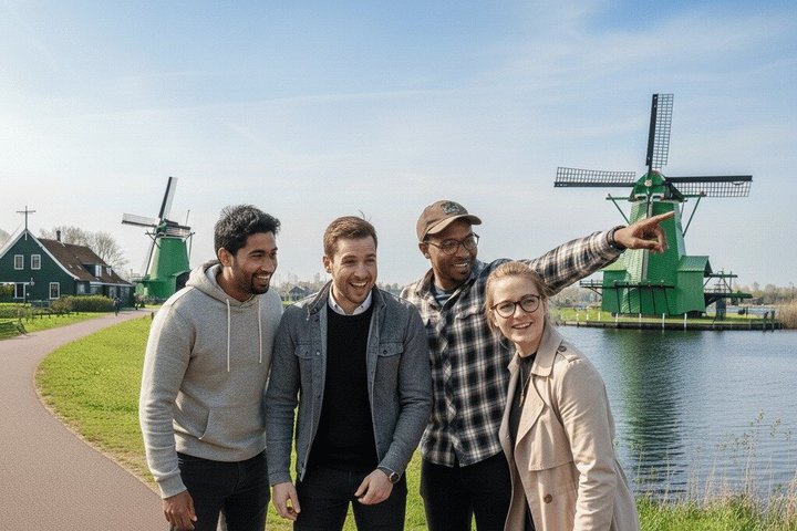 Self-Guided Secrets of Zaanse Schans Exploration Game Tour
