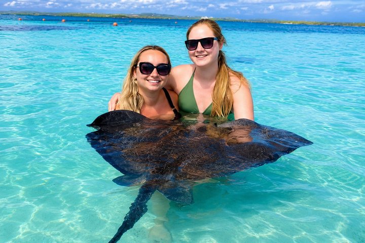 Antigua Stingray Experience with Hotel Pickup & Local Guide