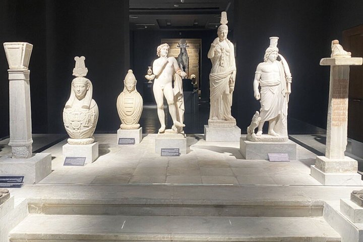 Alexandria Bibliotheca and Greco-Roman Museum from North Coast