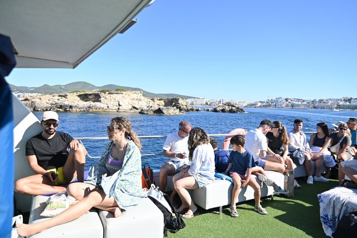 Ibiza to Formentera Cruise with Snorkeling, Paella & Open Bar