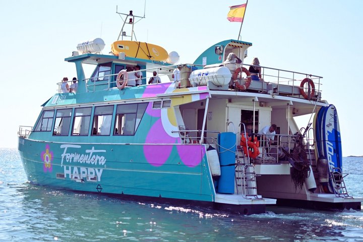 Ibiza to Formentera Cruise with Snorkeling, Paella & Open Bar