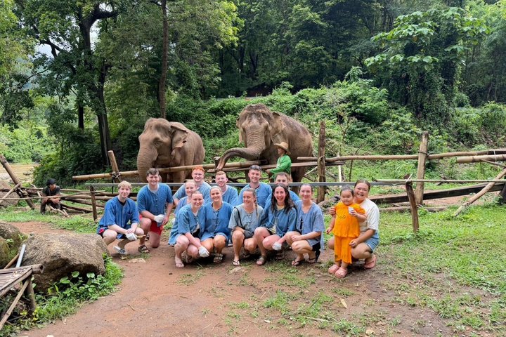 Ethical Elephant Visit and White Water Rafting in Chiang Mai