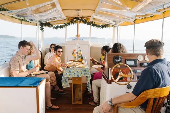Public Sunset Picnic Boat Cruise on Lake Champlain