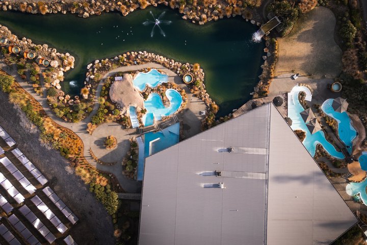 Premium Adult's Only Hot Pools with Swim Up Bar & Restaurant