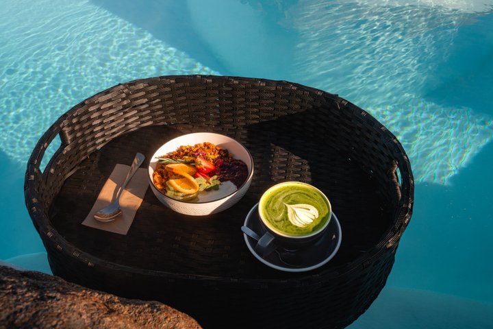 Premium Adult's Only Hot Pools with Swim Up Bar & Restaurant