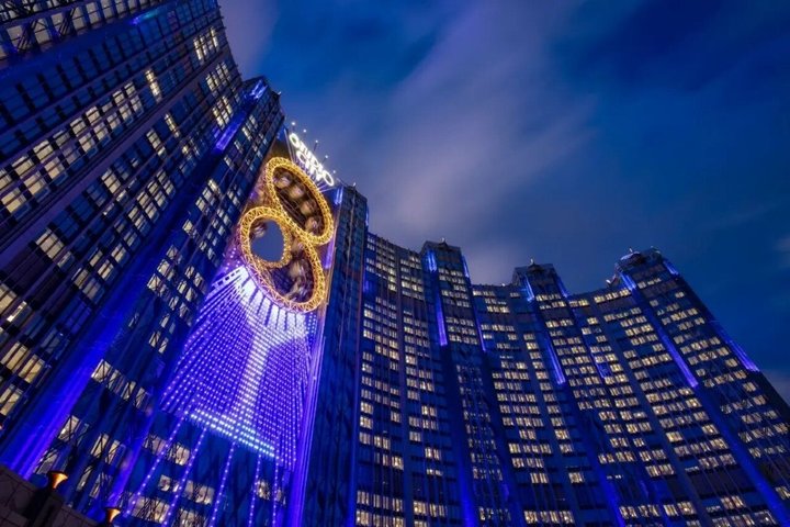 Macau Studio City Eight Figure Ferris Wheel