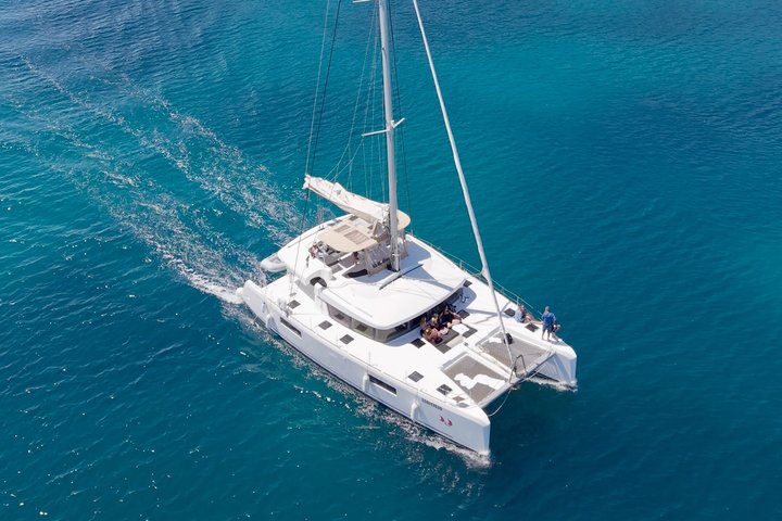 Cagliari Catamaran Sailing Tour Scenic Coastline and Snorkeling