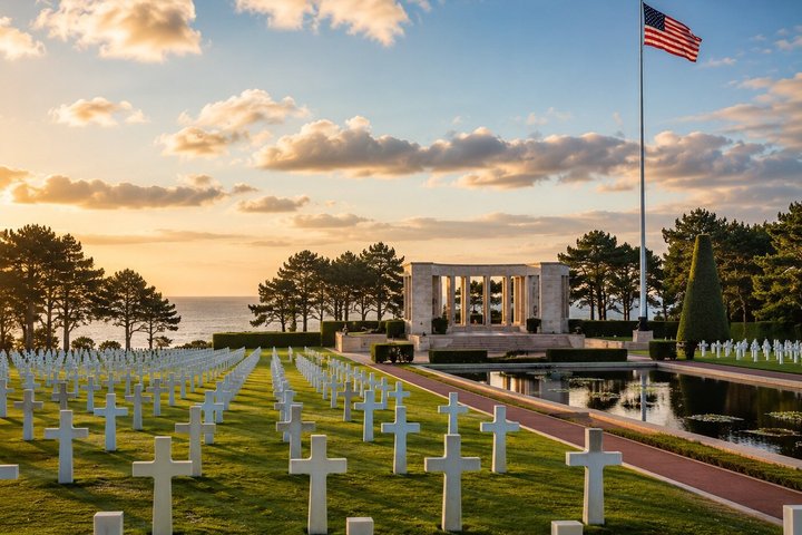 Normandy D-Day Beaches Tour & Packed Lunch from Le Havre