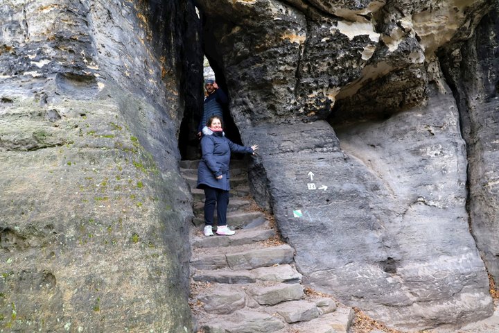 From Dresden: Bastei Bridge, Gorge Boat & Narnia Rocks Tour