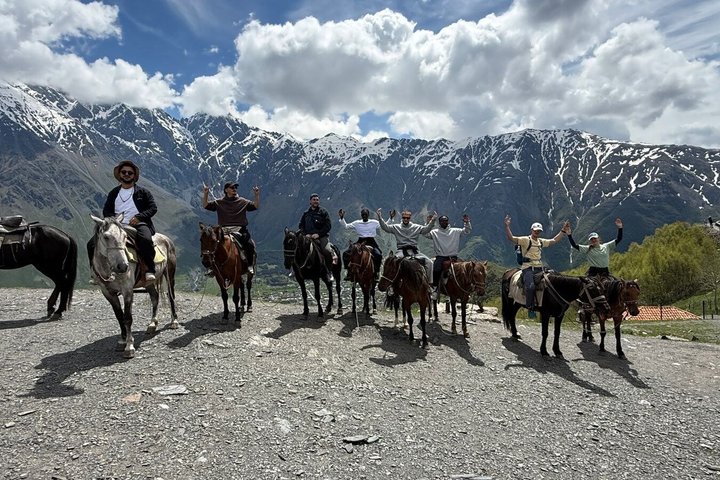 Kazbegi Horseback Ride to Gergeti Trinity Church (Iconic Views)