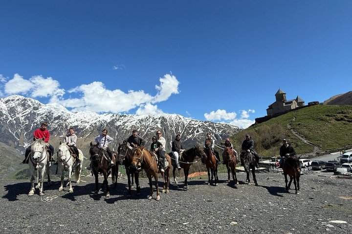 Kazbegi Horseback Ride to Gergeti Trinity Church (Iconic Views)