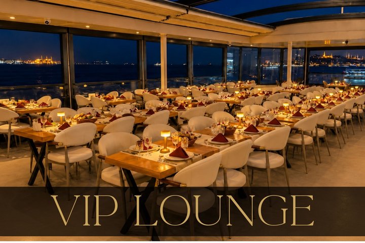 İstanbul Mega Lüfer Dinner Cruise Bosphorus and Show - Pvt. Table