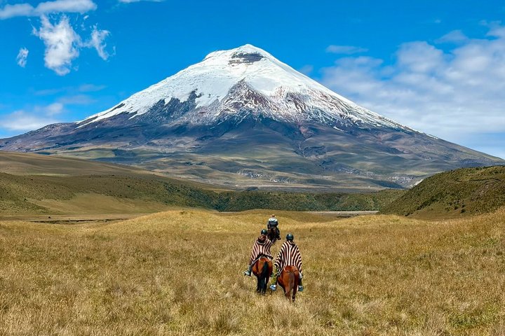 Cotopaxi tour from Quito -horseback ride and hike-NO TOURISTY way