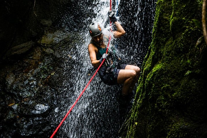 Arenal Volcano Canyoning and Waterfall Rappelling from La Fortuna