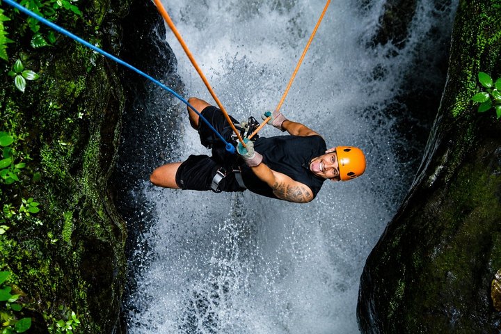 Arenal Volcano Canyoning and Waterfall Rappelling from La Fortuna