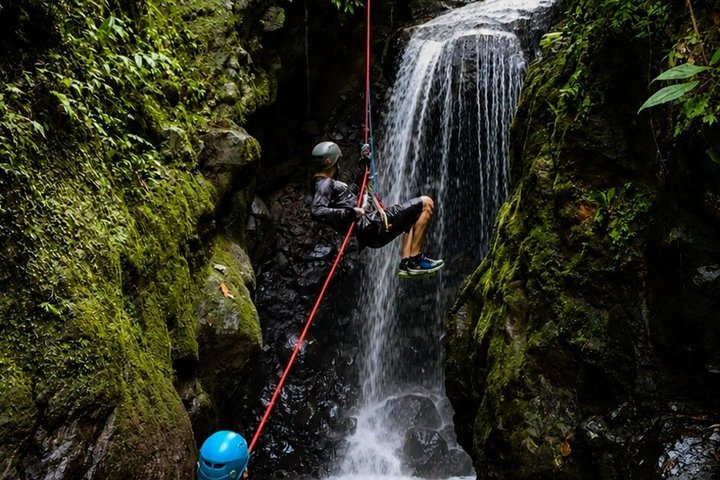 Arenal Volcano Canyoning and Waterfall Rappelling from La Fortuna