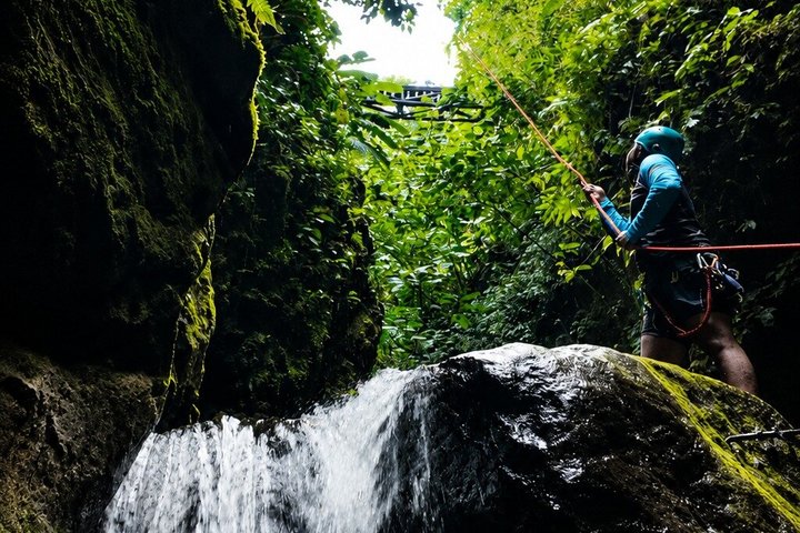 Arenal Volcano Canyoning and Waterfall Rappelling from La Fortuna