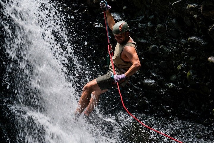 Arenal Volcano Canyoning and Waterfall Rappelling from La Fortuna