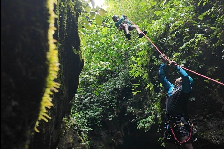 Arenal Volcano Canyoning and Waterfall Rappelling from La Fortuna