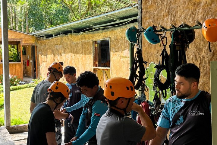 Arenal Volcano Canyoning and Waterfall Rappelling from La Fortuna