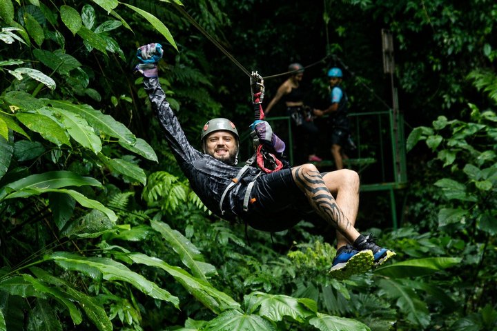 Arenal Volcano Canyoning and Waterfall Rappelling from La Fortuna