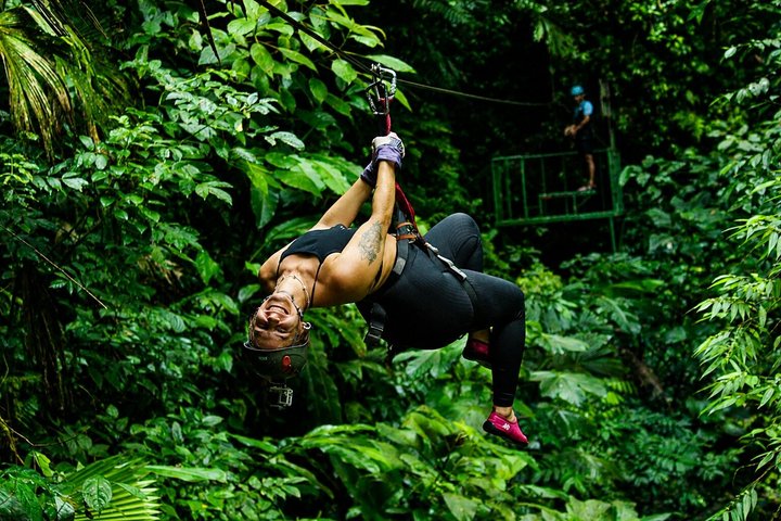 Arenal Volcano Canyoning and Waterfall Rappelling from La Fortuna