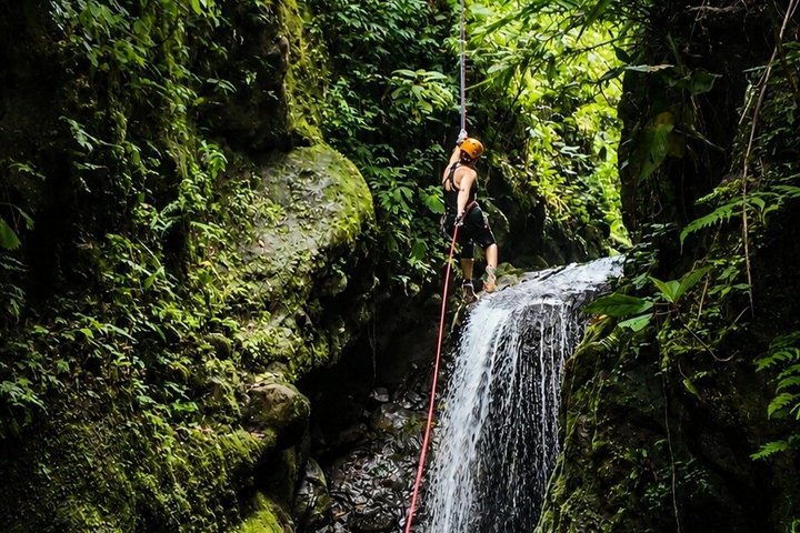 Arenal Volcano Canyoning and Waterfall Rappelling from La Fortuna