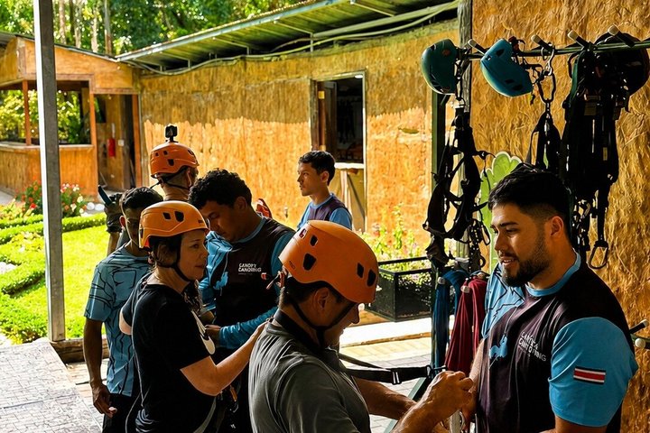 Arenal Volcano Canyoning and Waterfall Rappelling from La Fortuna