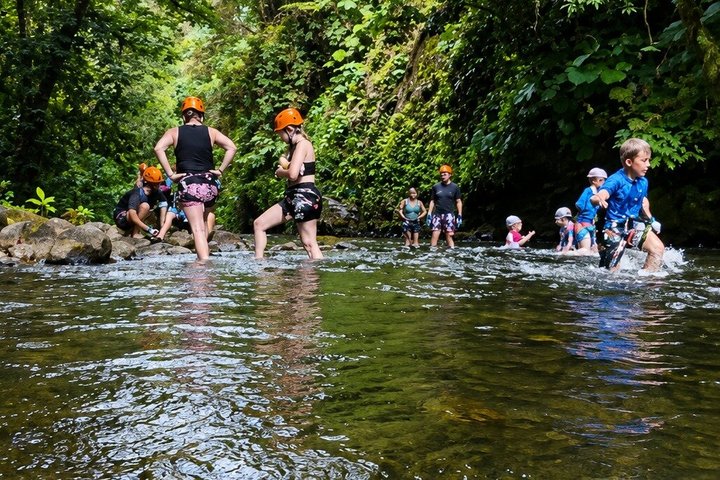 Arenal Volcano Canyoning and Waterfall Rappelling from La Fortuna