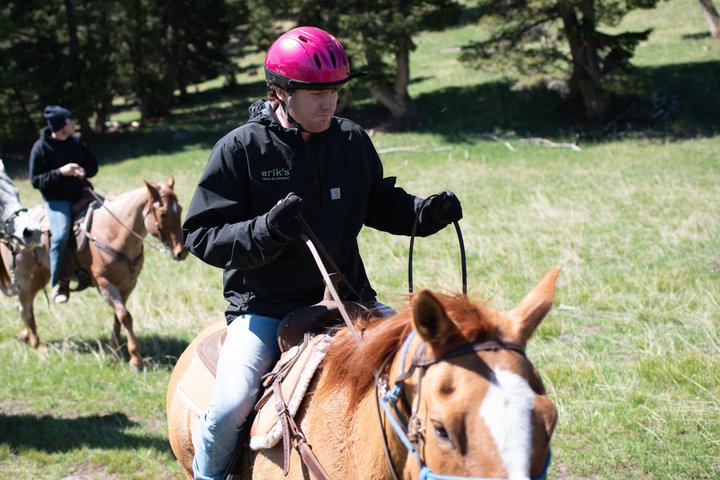 Blue Flower Trail Ride