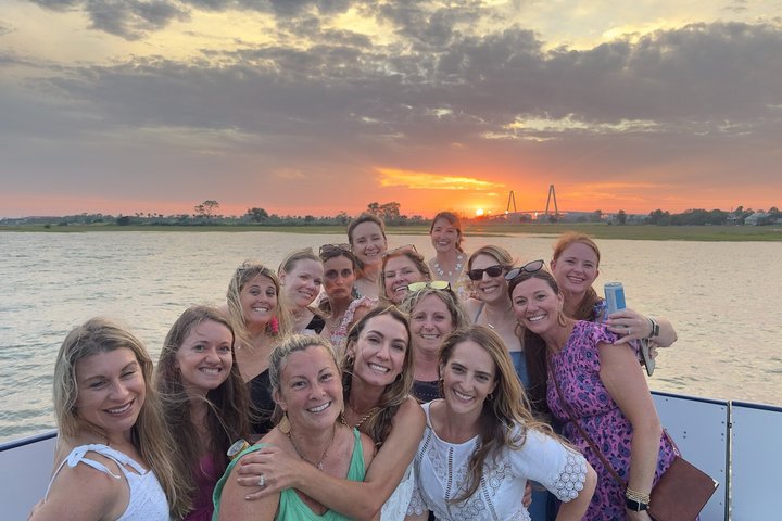 Semi Private Party Boat Cruise Shem Creek to Charleston Harbor