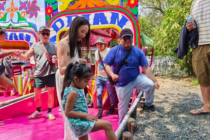 Mexico City Private Family Boat Tour Xochimilco UNESCO