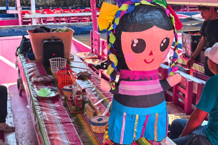 Mexico City Private Family Boat Tour Xochimilco UNESCO