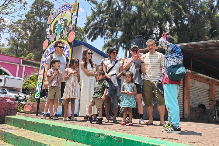 Mexico City Private Family Boat Tour Xochimilco UNESCO