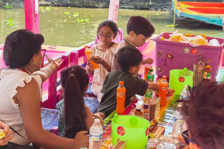 Mexico City Private Family Boat Tour Xochimilco UNESCO