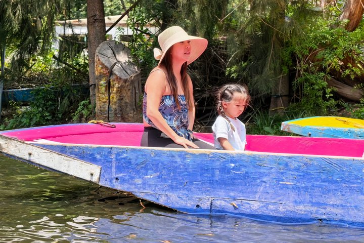 Mexico City Private Family Boat Tour Xochimilco UNESCO