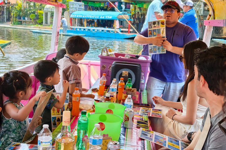 Mexico City Private Family Boat Tour Xochimilco UNESCO