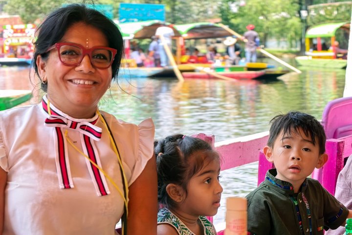 Mexico City Private Family Boat Tour Xochimilco UNESCO