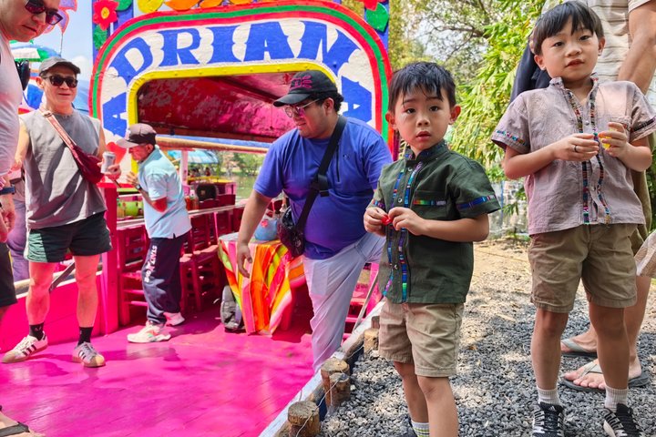 Mexico City Private Family Boat Tour Xochimilco UNESCO