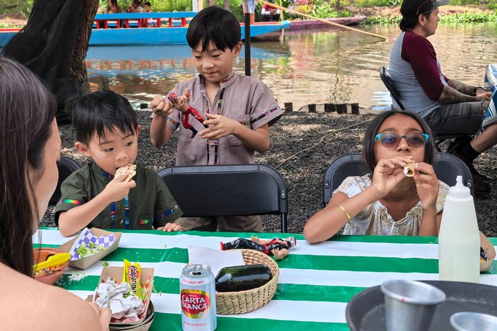 Mexico City Private Family Boat Tour Xochimilco UNESCO