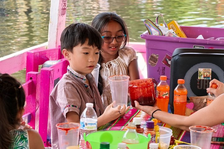 Mexico City Private Family Boat Tour Xochimilco UNESCO