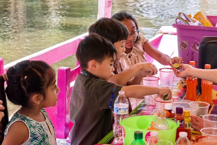 Mexico City Private Family Boat Tour Xochimilco UNESCO