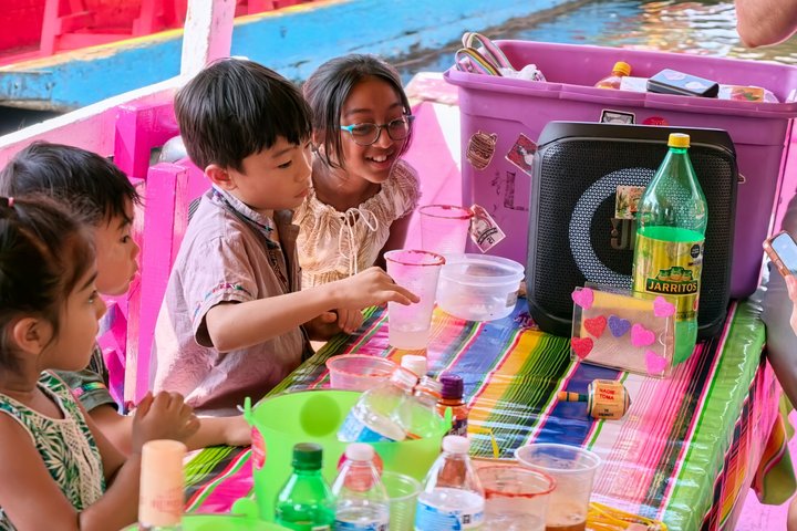Mexico City Private Family Boat Tour Xochimilco UNESCO