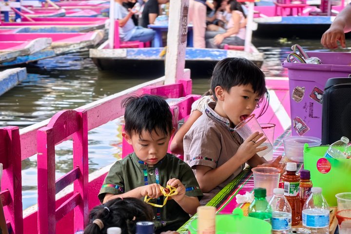 Mexico City Private Family Boat Tour Xochimilco UNESCO