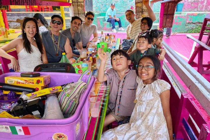 Mexico City Private Family Boat Tour Xochimilco UNESCO